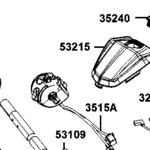 53215-AGJ5-E00-QHP TOP COVER HANDLE COVE — diagram cutout