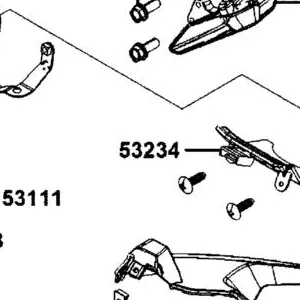 53234-AGJ5-E00-JUP HANDLE BOARD — diagram cutout
