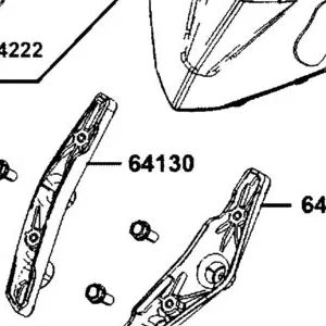 64130-AGJ5-E00-N1R HOLDER ASSY R WIND SCREEN (Black) — diagram cutout