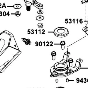 90122-AGJ5-E00 BOLT FLANGE8*20 — diagram cutout