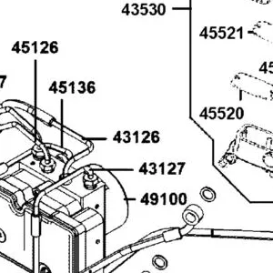 43126-AGJ5-E00 HOSE ASSY A RR BRK — diagram cutout