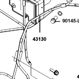 43130-AGJ5-E00 HOSE COMP C RR BRK — diagram cutout