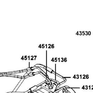 45126-AGJ5-E00 HOSE COMP A?????? FR BRK R — diagram cutout