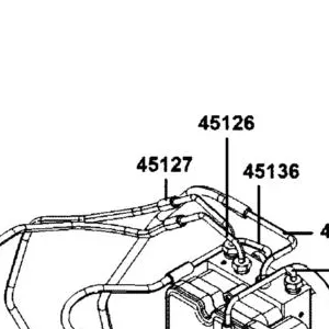45127-AGJ5-E00 HOSE COMP B, FR PGV — diagram cutout
