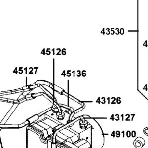 45136-AGJ5-E00 HOSE COMP A?????? FR BRK L — diagram cutout