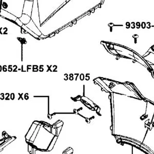 38705-AGJ5-E01 ANTENNA COMP SHORT RANGE — diagram cutout