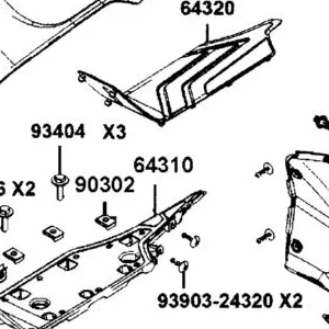 64310-AGJ5-E00-N1R PANEL A ,R FLOOR (Black) — diagram cutout