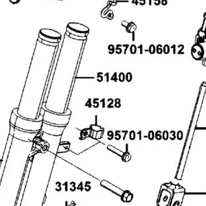 45128-AGJ5-E00 CLAMPER FR BRK HOSE — diagram cutout