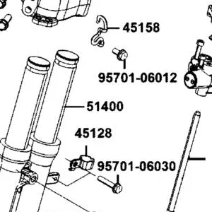 51400-AGJ5-E00-NEA FORK ASSY, FR R — diagram cutout