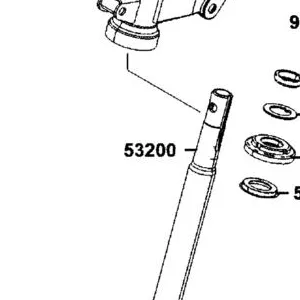 53200-AGJ5-E00 STEM ASSY, CENT. STRG — diagram cutout