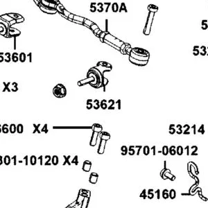 53621-AGJ5-E00 JOINT C, STRG ROD — diagram cutout