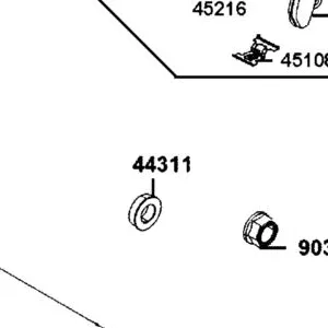 44311-AGJ5-E00 COLLAR?????? FR AXLE SIDE — diagram cutout