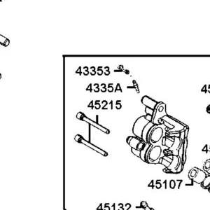 45215-AGJ5-E00 PIN HANGER — diagram cutout