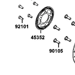 45352-AGJ5-E00 TOOTHED RING?????? SENSOR — diagram cutout