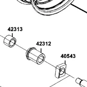 42312-AGJ5-EA5 COLLAR RR WHEEL SIDE A — diagram cutout