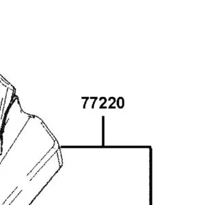77220-AGJ5-E00-T01 SEAT RR ASSY — diagram cutout