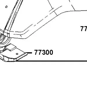 77300-AGJ5-E00 HINGE COMP B SEAT — diagram cutout