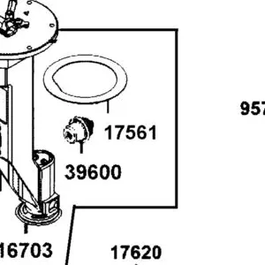 17561-LGC6-M30 O-RING — diagram cutout