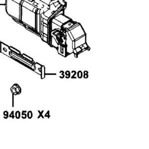 39208-AGJ5-E00 HOLDER M4C ECU — diagram cutout