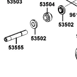 53502-AGJ5-E00 COLLAR A, UPR TILTING ARM