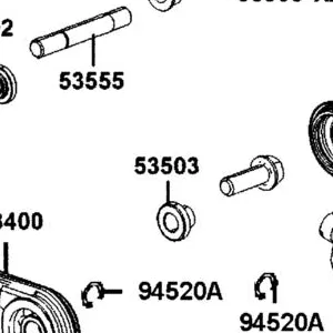 53503-AGJ5-E00 SIDE COLLAR??????UPR TILTING ARM