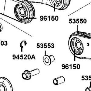53553-AGJ5-E00 SIDE COLLAR,LWR TILTING ARM — diagram cutout