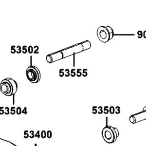 53555-AGJ5-E00 SOCKET BOLT,UPR TILTING ARM — diagram cutout