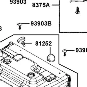 81252-AGJ5-E00 RUBBER SEAT CUSH — diagram cutout