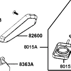 82600-AGJ5-E00-N1R COVER A L BODY (Black) — diagram cutout