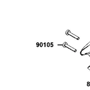 90105-AGJ5-E00 BOLT WASH M8*60(KG) — diagram cutout