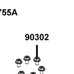 90302-LBF2-900 BOLT-WASH M5X10 — diagram cutout