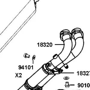 18320-AGJ5-E00 PIPE COMP.. EXHAUST — diagram cutout