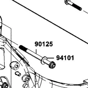 90125-AGJ5-E00 BOLT,FLANGE 10X120.5(G) — diagram cutout
