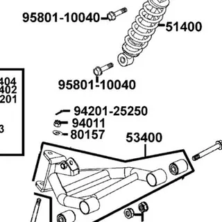 94201-25250 PIN SPLIT 2.5*25 — diagram cutout