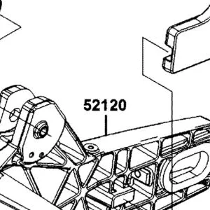 52120-AGJ5-E00-T03 FORK CAST, RR FORK R/H — diagram cutout