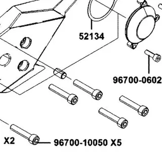 96700-10050-08G SOCKET BOLT 10X50 — diagram cutout
