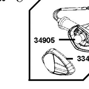 34905-LBA7-E00 BULB WINKER 12V10W — diagram cutout