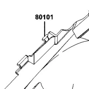 80101-AGJ5-E00-N1R FENDER,RR INNER (Black) — diagram cutout