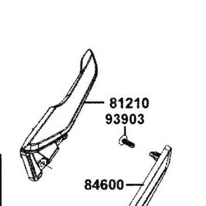 81210-AGJ5-E00-J2A CARRIER L REAR — diagram cutout