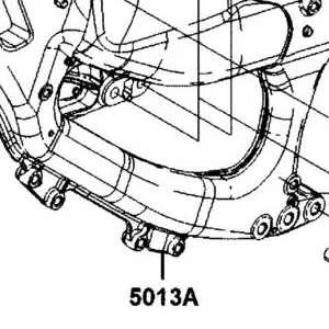 5013A-AGJ5-E00 BODY ASSY.. FR FRAME — diagram cutout