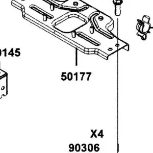 50177-AGJ5-E00 BRKT., LUGGEBOX — diagram cutout