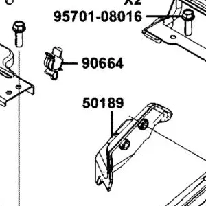 50189-AGJ5-E00-MFA BRKT,MUFFLER — diagram cutout