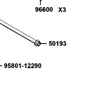 50193-AGJ5-E00 BOLT FLANGE,12*358(CG) — diagram cutout