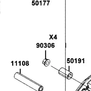 90306-LFE2-910 NUT FLANGE 12MM — diagram cutout