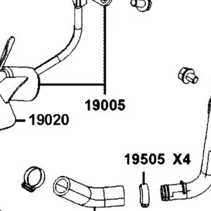 19005-AGJ5-E00 SHROUD ASSY, — diagram cutout