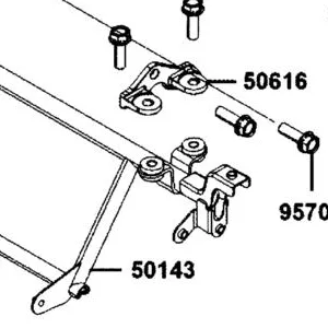 50143-AGJ5-E00 BRKT,RADIATOR — diagram cutout