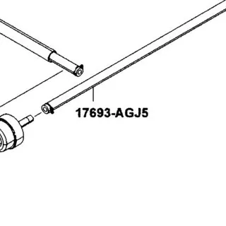 17693-AGJ5-M30 TUBE ASSY — diagram cutout
