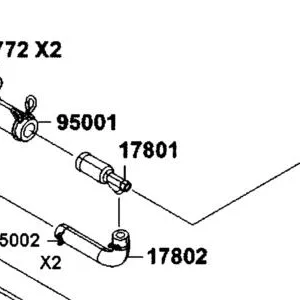 17801-KED9-M30 JOINT CATCH 3 WAY — diagram cutout