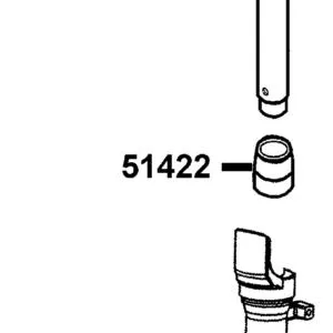 51422-KED9-900 OIL LOCK PIECE — diagram cutout