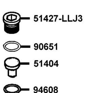 90651-LLJ3-E00 STOPPER RING — diagram cutout